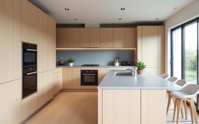 Modern Oak Kitchen, Kinsale